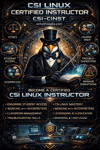 CSI Linux Certified Instructor