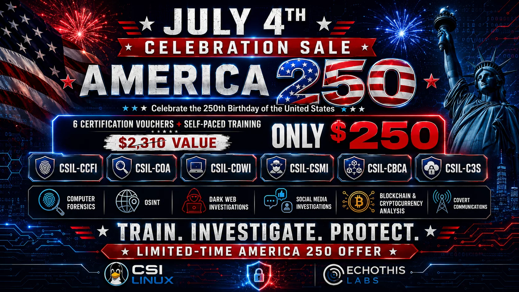 America 250 Cyber Investigations Certification Bundle - Image 2